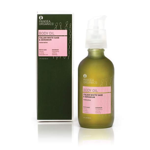 Italian White Sage & Geranium Body Oil