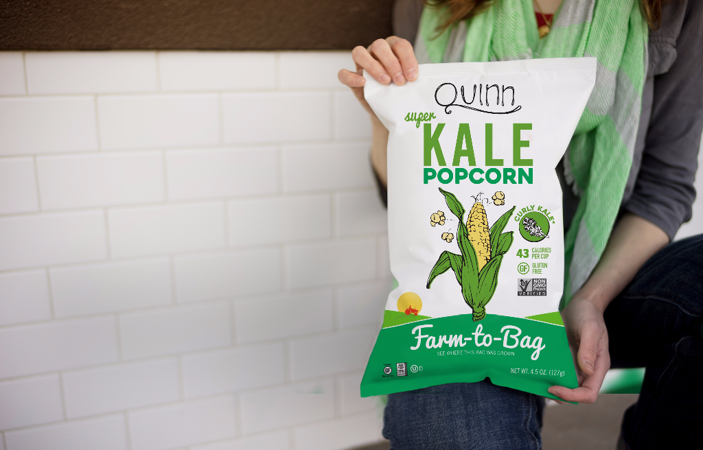 Kale & Sea Salt Farm-To-Bag Popcorn
