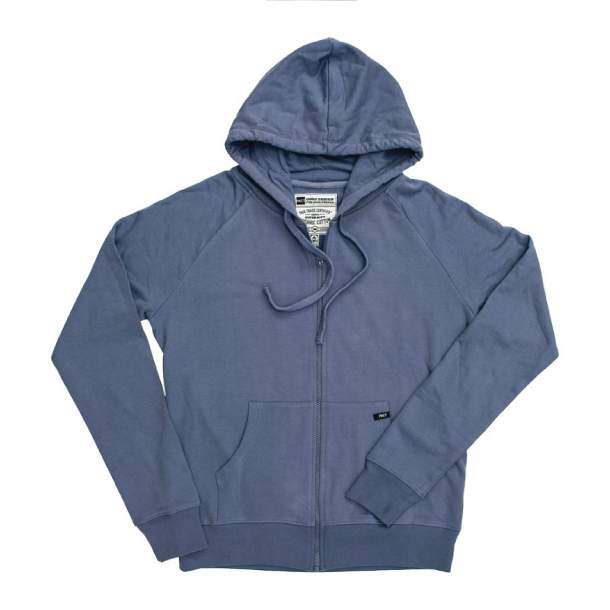 Mens Organic Cotton Full Zip Twilight Hoodie L