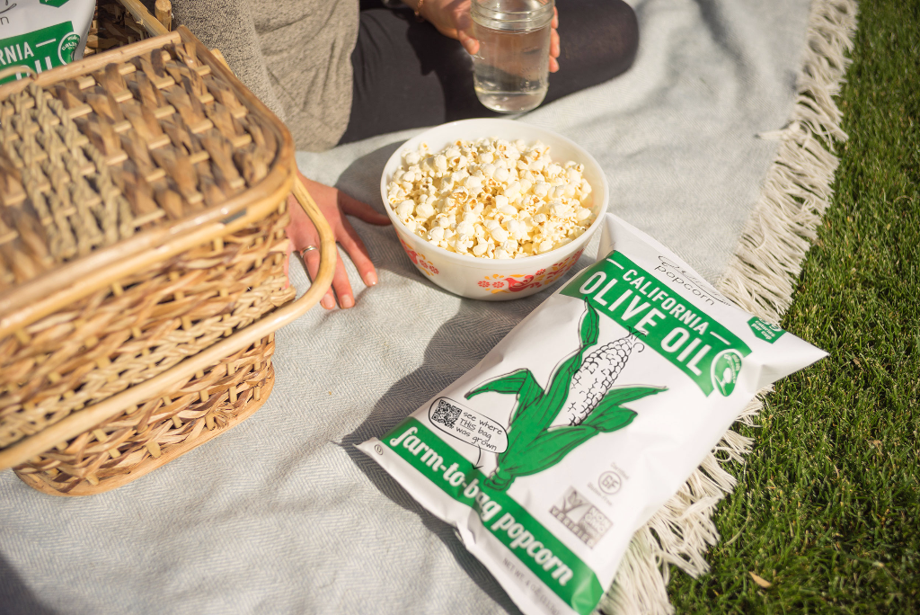 California Olive Oil Farm-to-Bag Popcorn