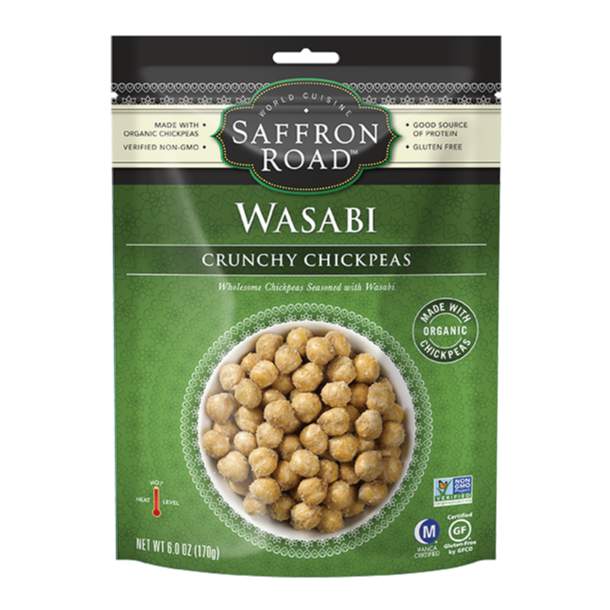 Wasabi Crunchy Chickpeas