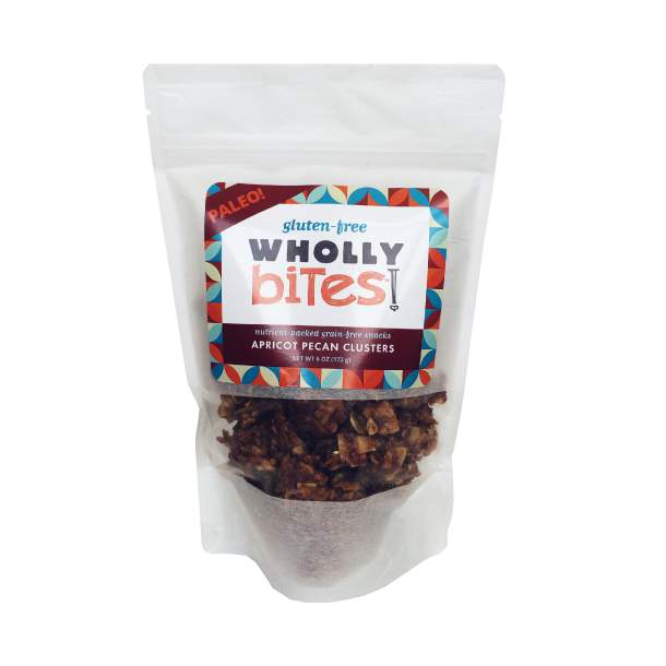 Wholly Bites Apricot Pecan Clusters