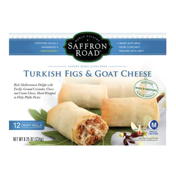 Turkish Figs & Goat Cheese Hors D'oeuvres