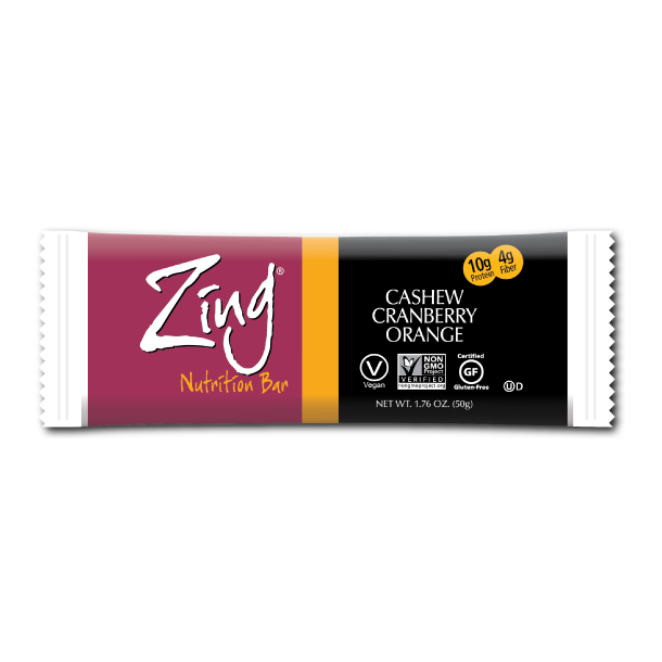 Cashew Cranberry Orange Nutrition Bar