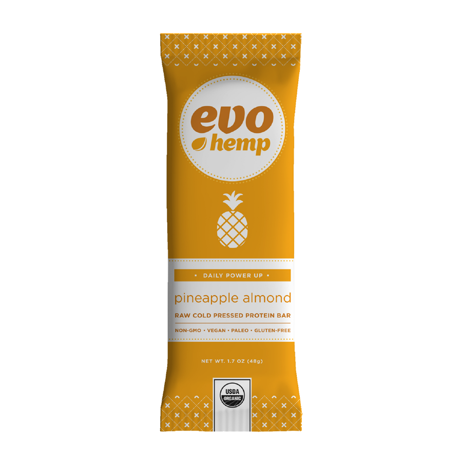 Pineapple Almond Raw Protein Bar